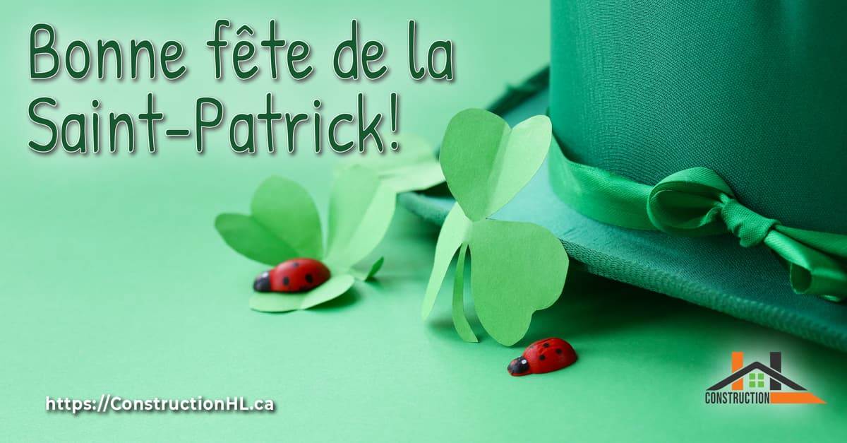 Bonne fête de la Saint-Patrick!